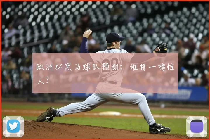 欧洲杯黑马球队预测:谁将一鸣惊人?