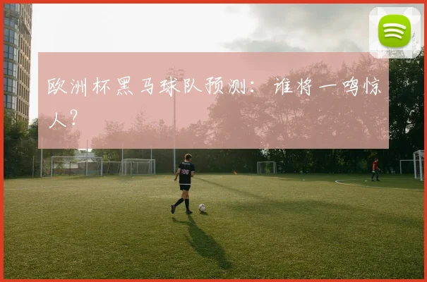 欧洲杯黑马球队预测:谁将一鸣惊人?